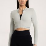 BLUZA BEZSZWOWA ROZPINANA